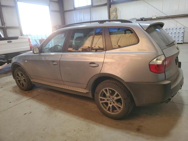 WBXPA73406WC53513 - 2006 BMW X3 2.5I GRAY photo 2