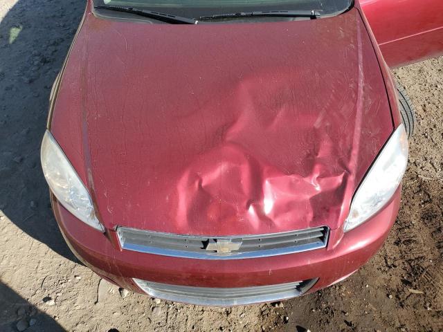 2G1WT58K079321937 - 2007 CHEVROLET IMPALA LT RED photo 11