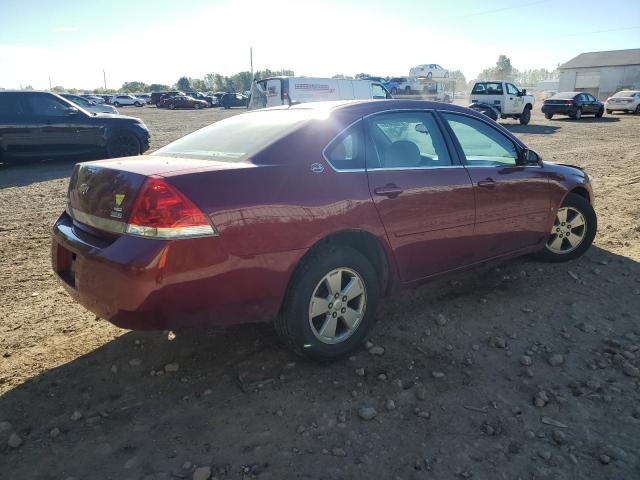 2G1WT58K079321937 - 2007 CHEVROLET IMPALA LT RED photo 3