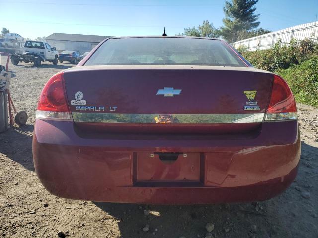 2G1WT58K079321937 - 2007 CHEVROLET IMPALA LT RED photo 6
