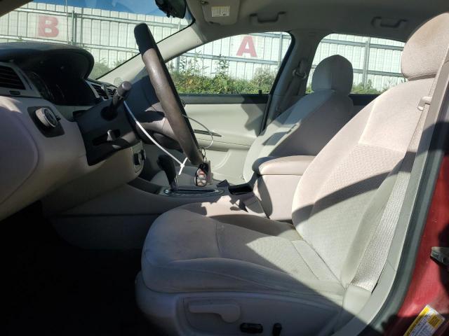 2G1WT58K079321937 - 2007 CHEVROLET IMPALA LT RED photo 7