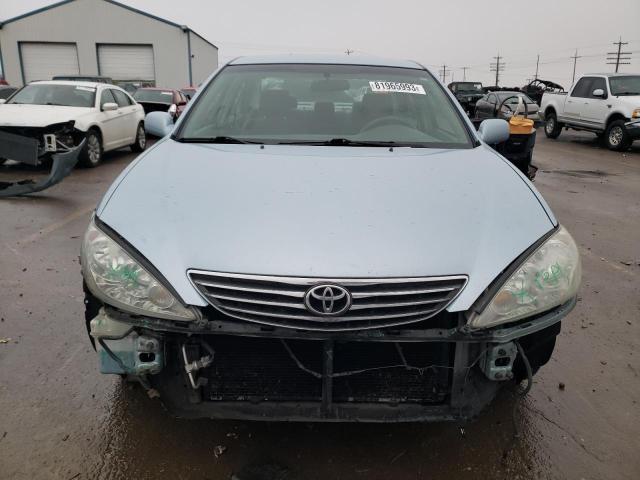 4T1BE32KX6U679217 - 2006 TOYOTA CAMRY LE BLUE photo 5