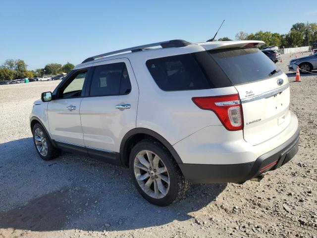 1FM5K8F8XDGA29686 - 2013 FORD EXPLORER LIMITED Weiß Foto 2
