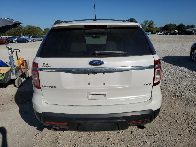 1FM5K8F8XDGA29686 - 2013 FORD EXPLORER LIMITED Weiß Foto 6
