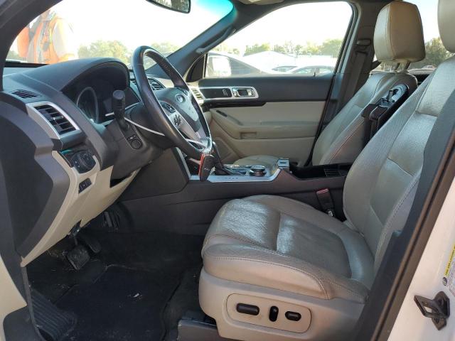 1FM5K8F8XDGA29686 - 2013 FORD EXPLORER LIMITED Weiß Foto 7