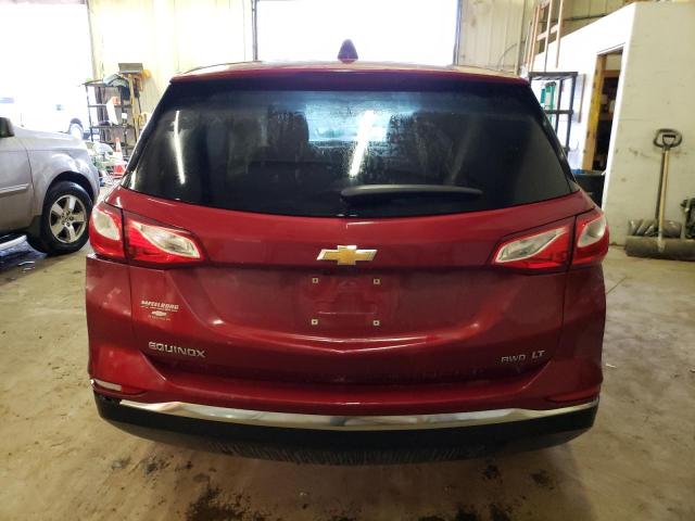 2GNAXUEV6L6167414 - 2020 CHEVROLET EQUINOX LT RED photo 6