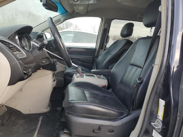 2A4RR8DG5BR630277 - 2011 CHRYSLER TOWN & COU TOURING L BLACK photo 7