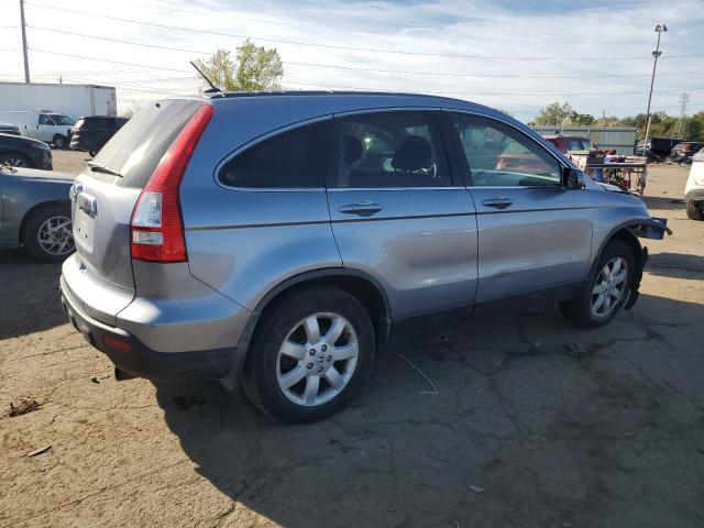 JHLRE38767C009082 - 2007 HONDA CR-V EXL BLUE photo 3
