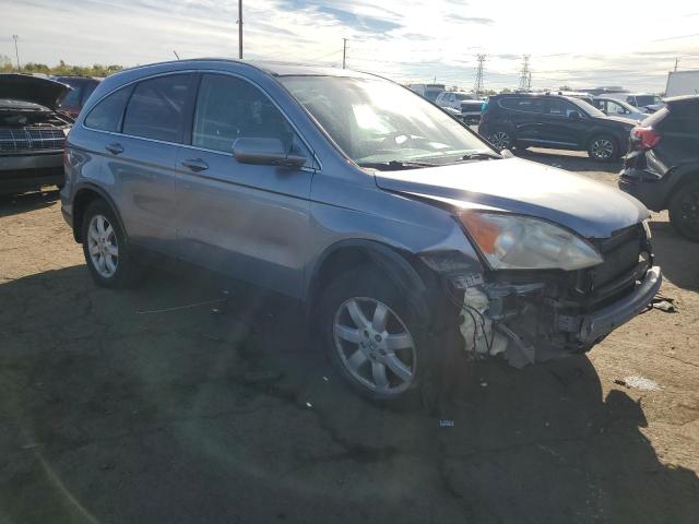 JHLRE38767C009082 - 2007 HONDA CR-V EXL BLUE photo 4