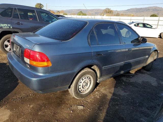 1HGEJ6524TL041235 - 1996 HONDA CIVIC DX BLUE photo 3