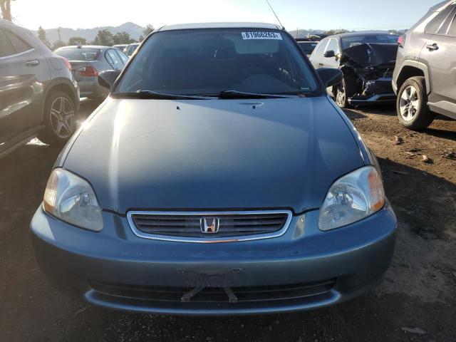 1HGEJ6524TL041235 - 1996 HONDA CIVIC DX BLUE photo 5