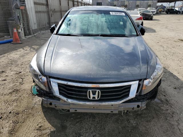 1HGCP26809A118365 - 2009 HONDA ACCORD EXL GRAY photo 5