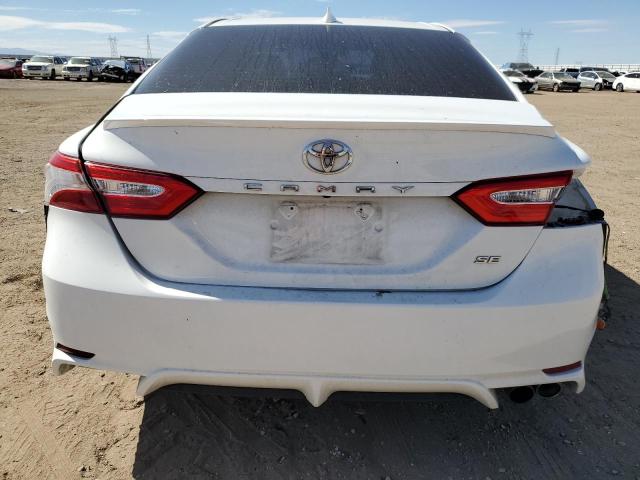 4T1B11HK1KU751052 - 2019 TOYOTA CAMRY L WHITE photo 6
