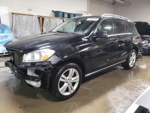 4JGDA5HB3FA483242 - 2015 MERCEDES-BENZ ML 350 4MATIC BLACK photo 1