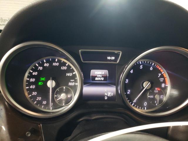 4JGDA5HB3FA483242 - 2015 MERCEDES-BENZ ML 350 4MATIC BLACK photo 9