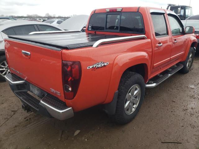 1GTDT13E498137267 - 2009 GMC CANYON ORANGE photo 3