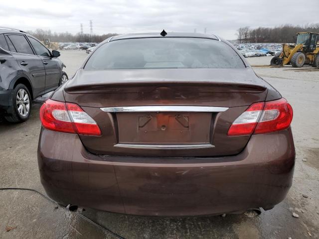 JN1BY1AP8CM331976 - 2012 INFINITI M37 BROWN photo 6