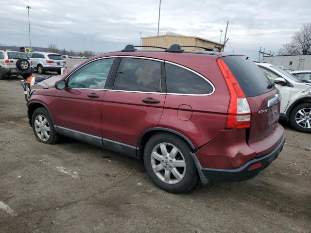 5J6RE48518L009343 - 2008 HONDA CR-V EX RED photo 2