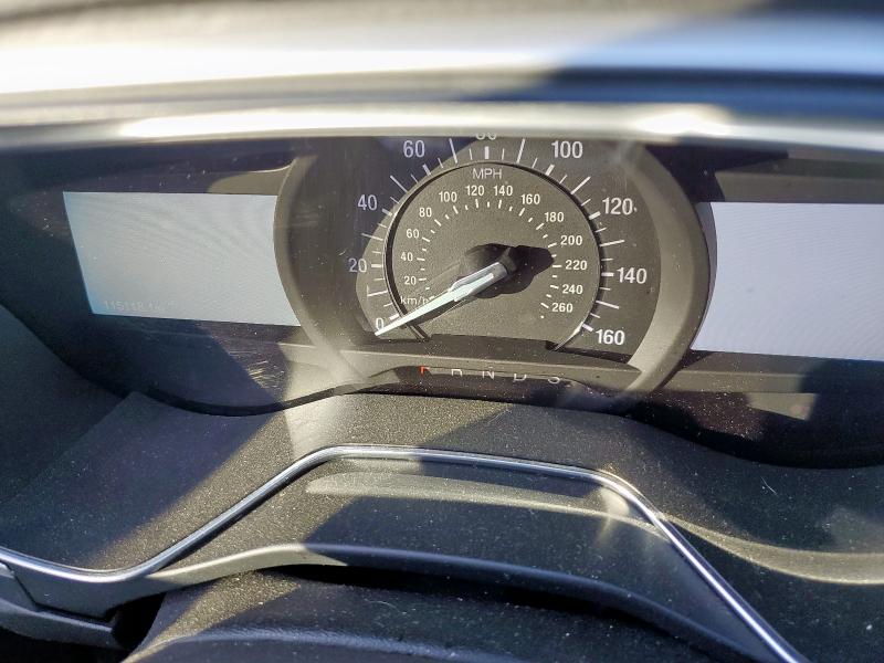 1FA6P0H75G5133881 - 2016 FORD FUSION SE BLACK photo 9