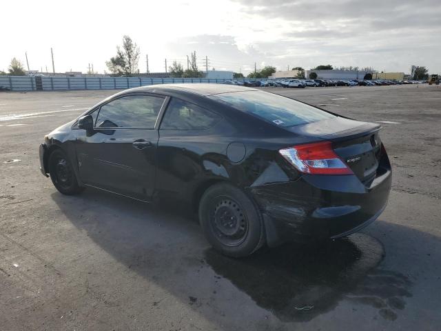2HGFG3B58CH538818 - 2012 HONDA CIVIC LX BLACK photo 2