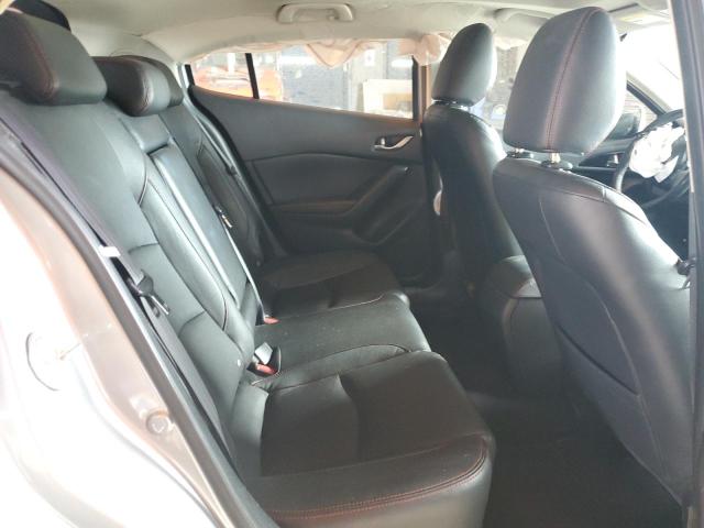 JM1BM1M38E1165688 - 2014 MAZDA 3 GRAND TOURING Gris photo 10