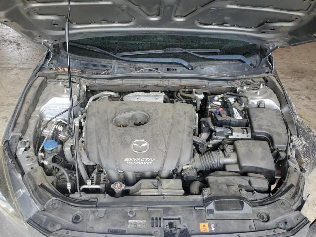 JM1BM1M38E1165688 - 2014 MAZDA 3 GRAND TOURING Gris photo 11