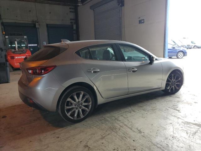 JM1BM1M38E1165688 - 2014 MAZDA 3 GRAND TOURING Gris photo 3