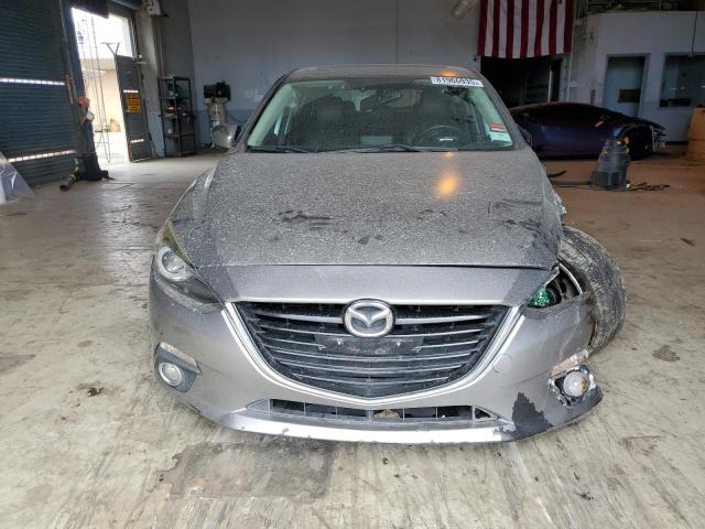 JM1BM1M38E1165688 - 2014 MAZDA 3 GRAND TOURING Gris photo 5