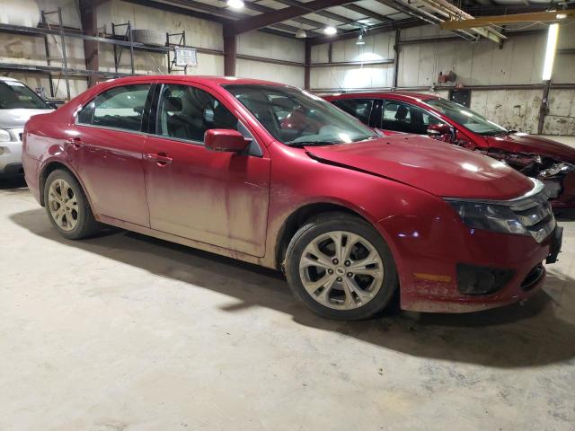 3FAHP0HAXCR373570 - 2012 FORD FUSION SE RED photo 4