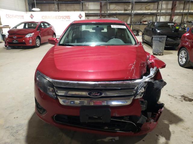 3FAHP0HAXCR373570 - 2012 FORD FUSION SE RED photo 5