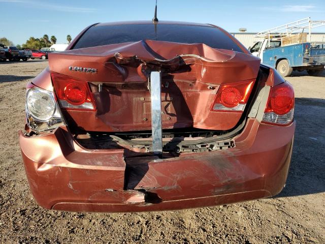 1G1PC5SH4C7281438 - 2012 CHEVROLET CRUZE LS MAROON photo 6