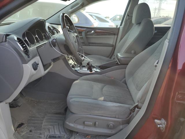 5GAKRAKD8FJ331739 - 2015 BUICK ENCLAVE RED photo 7