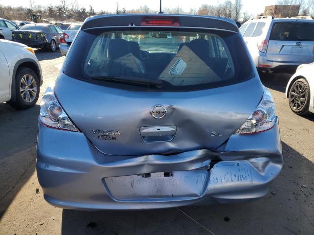 3N1BC1CP1BL433446 - 2011 NISSAN VERSA S BLUE photo 6