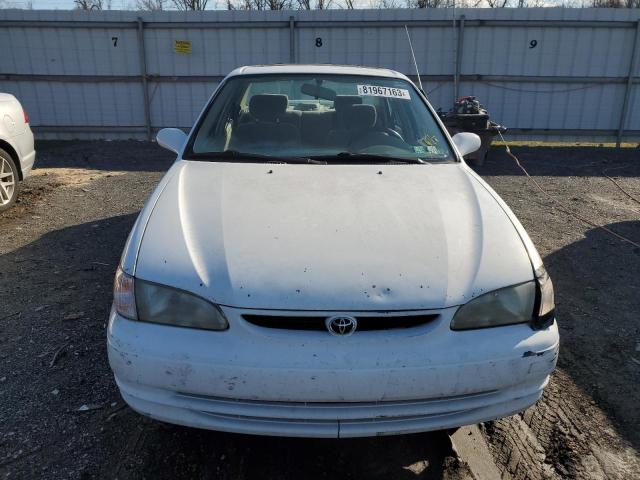 2T1BR12E0YC338786 - 2000 TOYOTA COROLLA VE WHITE photo 5