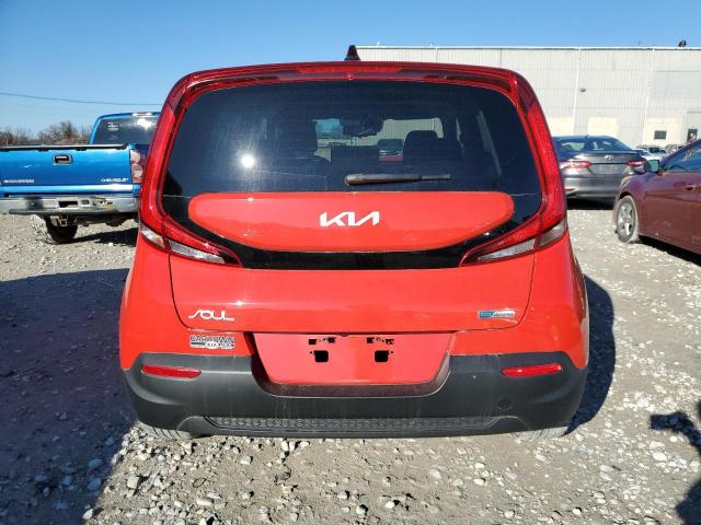 KNDJ33AU0N7151286 - 2022 KIA SOUL EX RED photo 6