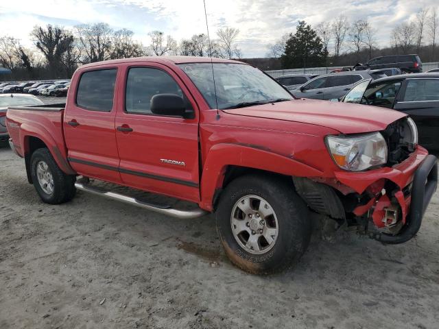 3TMJU62N37M040696 - 2007 TOYOTA TACOMA DOUBLE CAB PRERUNNER RED photo 4