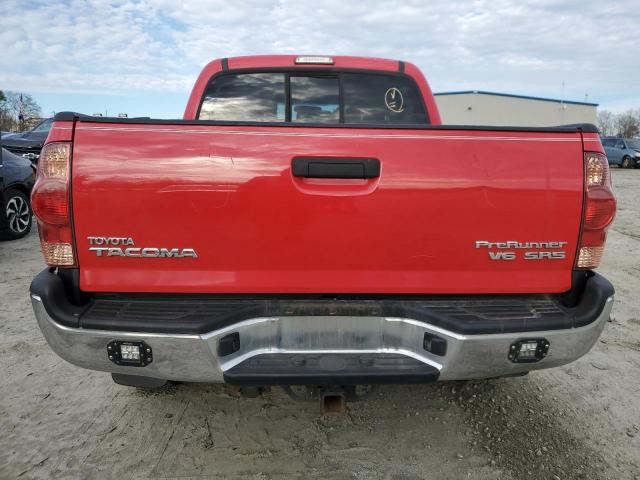 3TMJU62N37M040696 - 2007 TOYOTA TACOMA DOUBLE CAB PRERUNNER RED photo 6
