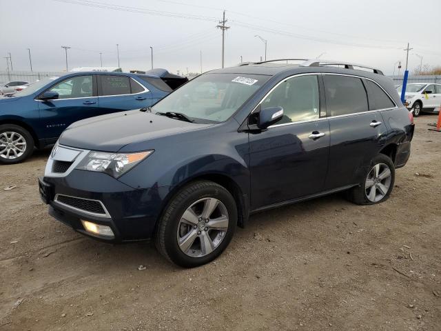 2HNYD2H30DH509535 - 2013 ACURA MDX TECHNOLOGY BLUE photo 1