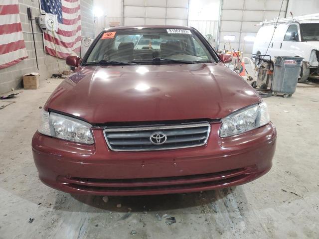 4T1BG22K61U039700 - 2001 TOYOTA CAMRY CE BURGUNDY photo 5