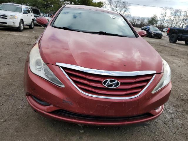 5NPEB4AC7DH513156 - 2013 HYUNDAI SONATA GLS RED photo 5