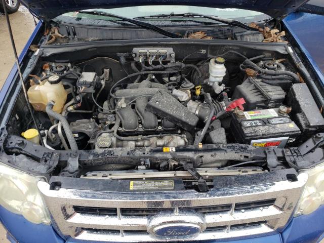 1FMCU03148KA12928 - 2008 FORD ESCAPE XLT BLUE photo 12