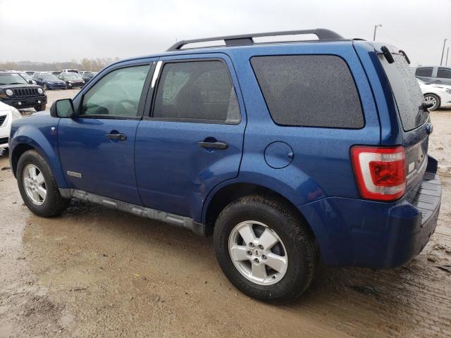 1FMCU03148KA12928 - 2008 FORD ESCAPE XLT BLUE photo 2