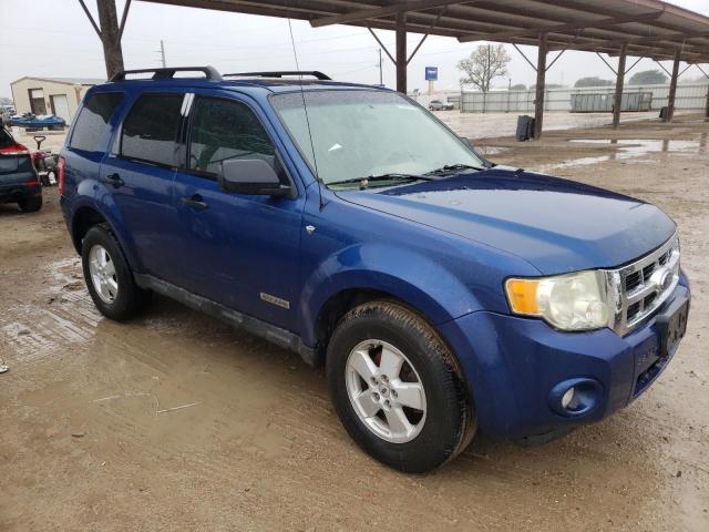 1FMCU03148KA12928 - 2008 FORD ESCAPE XLT BLUE photo 4