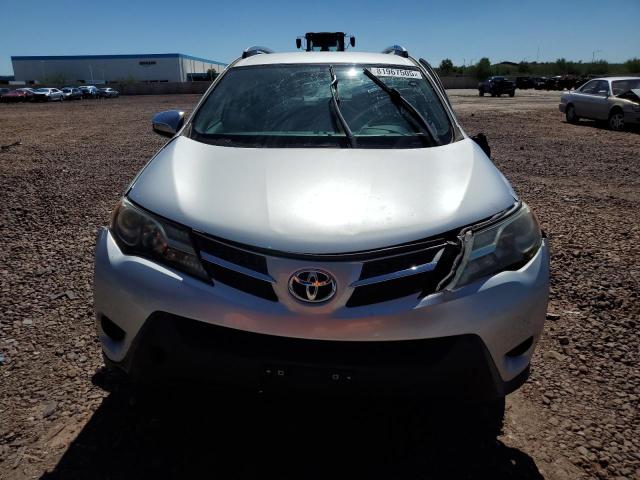 2T3ZFREVXEW109759 - 2014 TOYOTA RAV4 LE SILVER photo 5