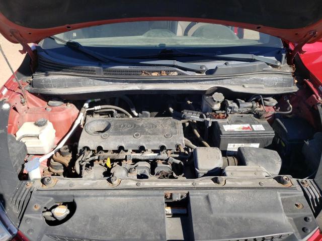 KM8JU3AC9CU370679 - 2012 HYUNDAI TUCSON GLS Czerwony zdjęcie 12