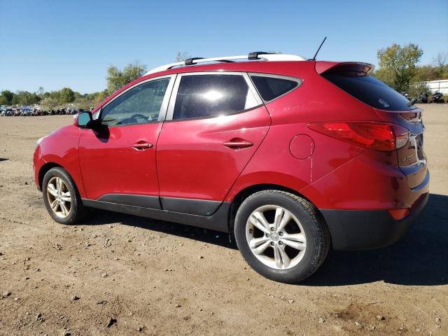 KM8JU3AC9CU370679 - 2012 HYUNDAI TUCSON GLS Czerwony zdjęcie 2