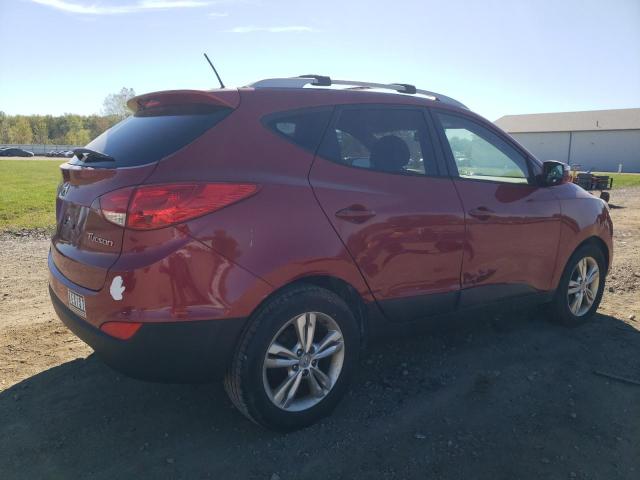 KM8JU3AC9CU370679 - 2012 HYUNDAI TUCSON GLS Czerwony zdjęcie 3