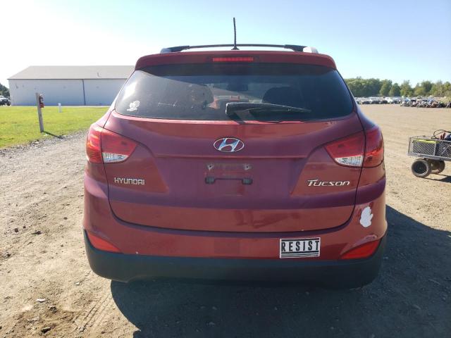 KM8JU3AC9CU370679 - 2012 HYUNDAI TUCSON GLS Czerwony zdjęcie 6