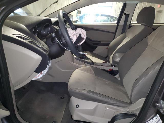 1FADP3F2XEL135974 - 2014 FORD FOCUS SE GRAY photo 7