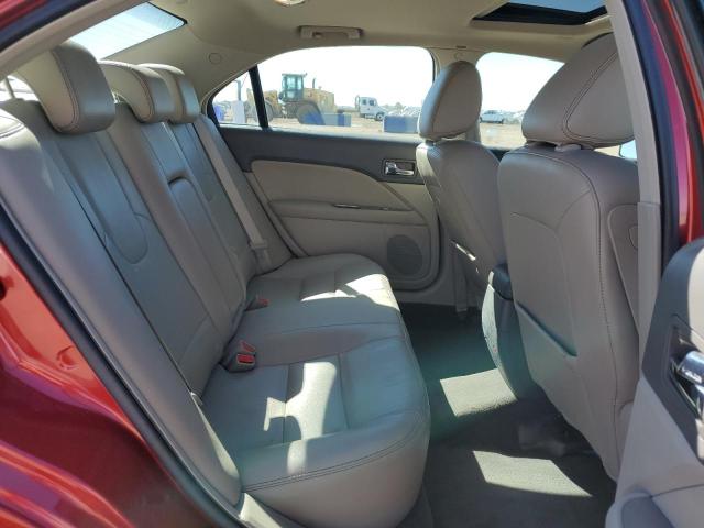 3FAHP0JG5AR337961 - 2010 FORD FUSION SEL RED photo 10